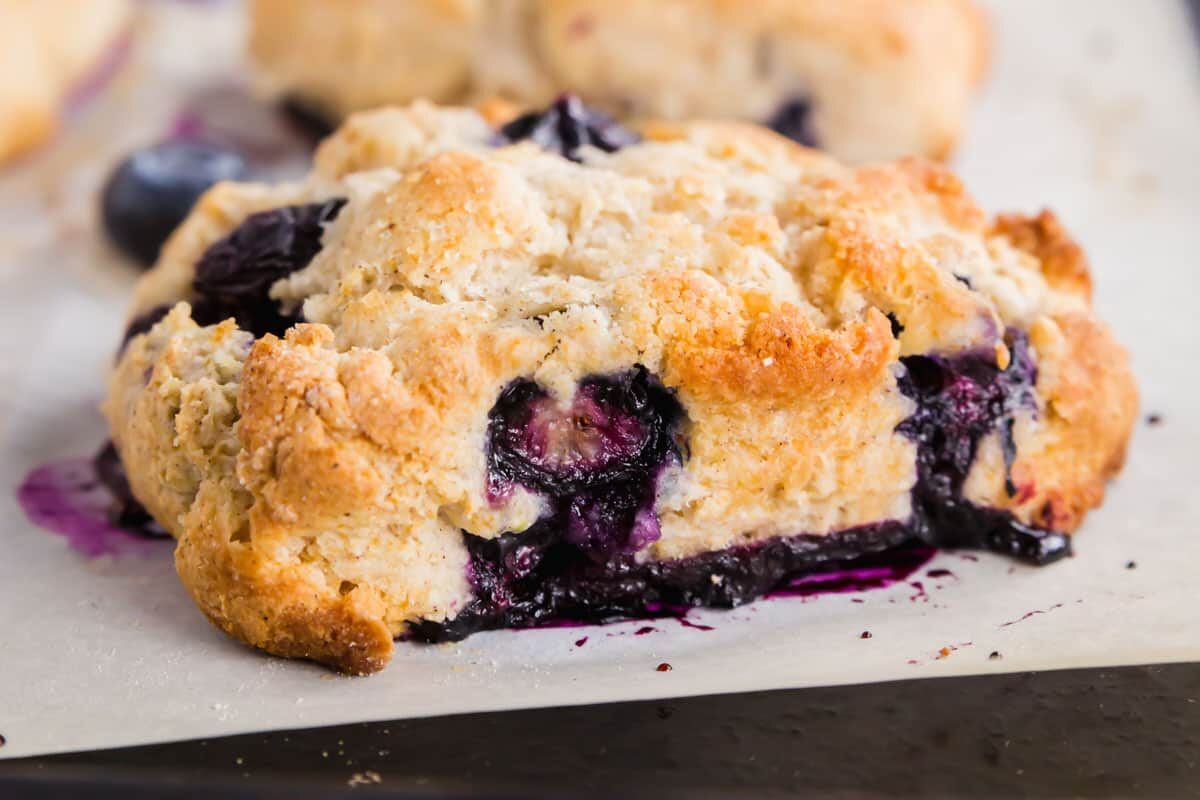 Gluten-Free Blueberry Scones