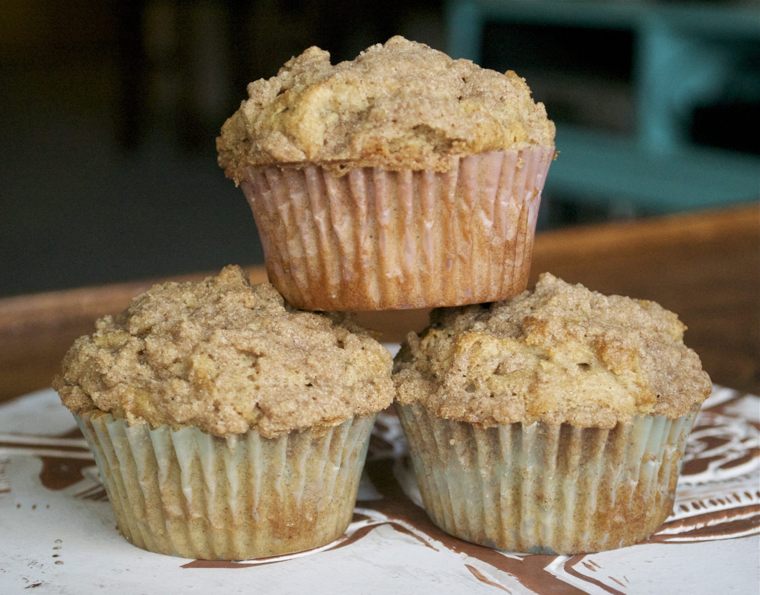 Gluten-Free Cinnamon Streusel Muffins