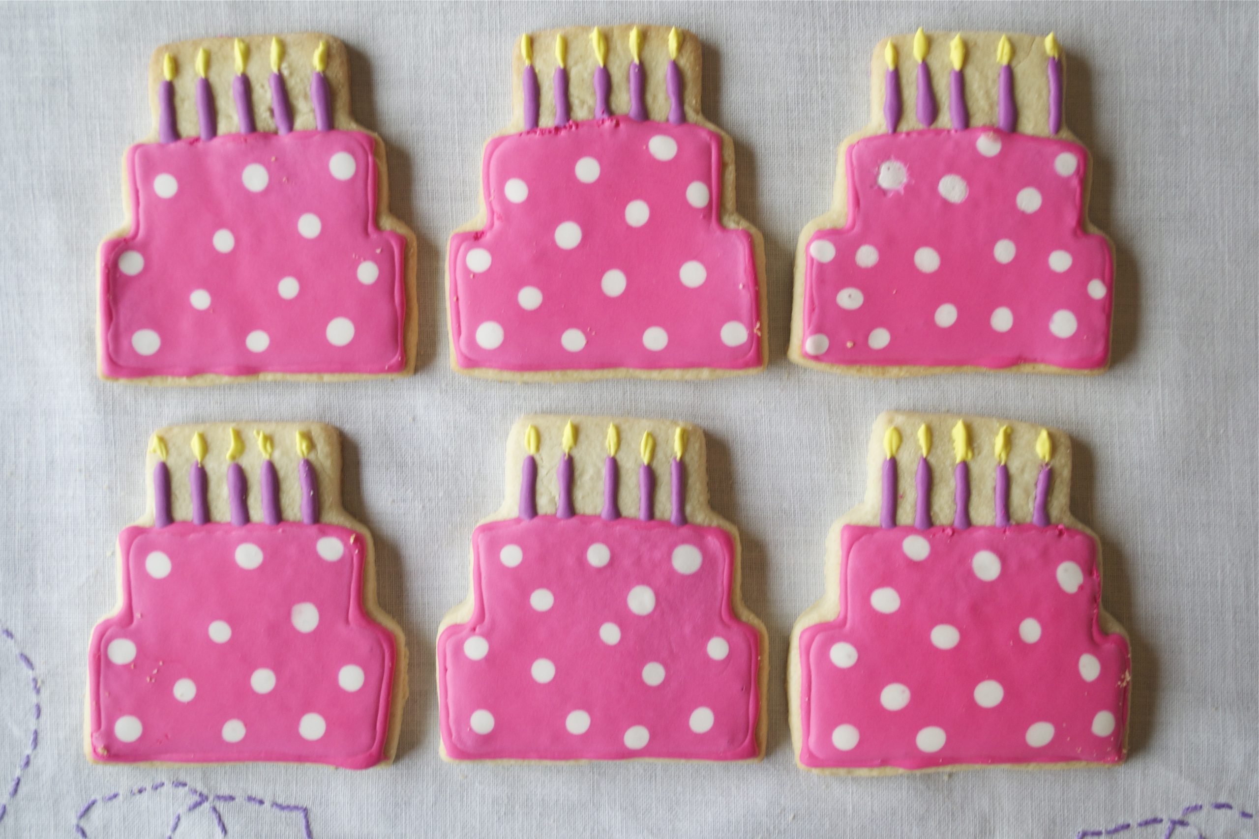 Birthday Cake Sugar Cookies