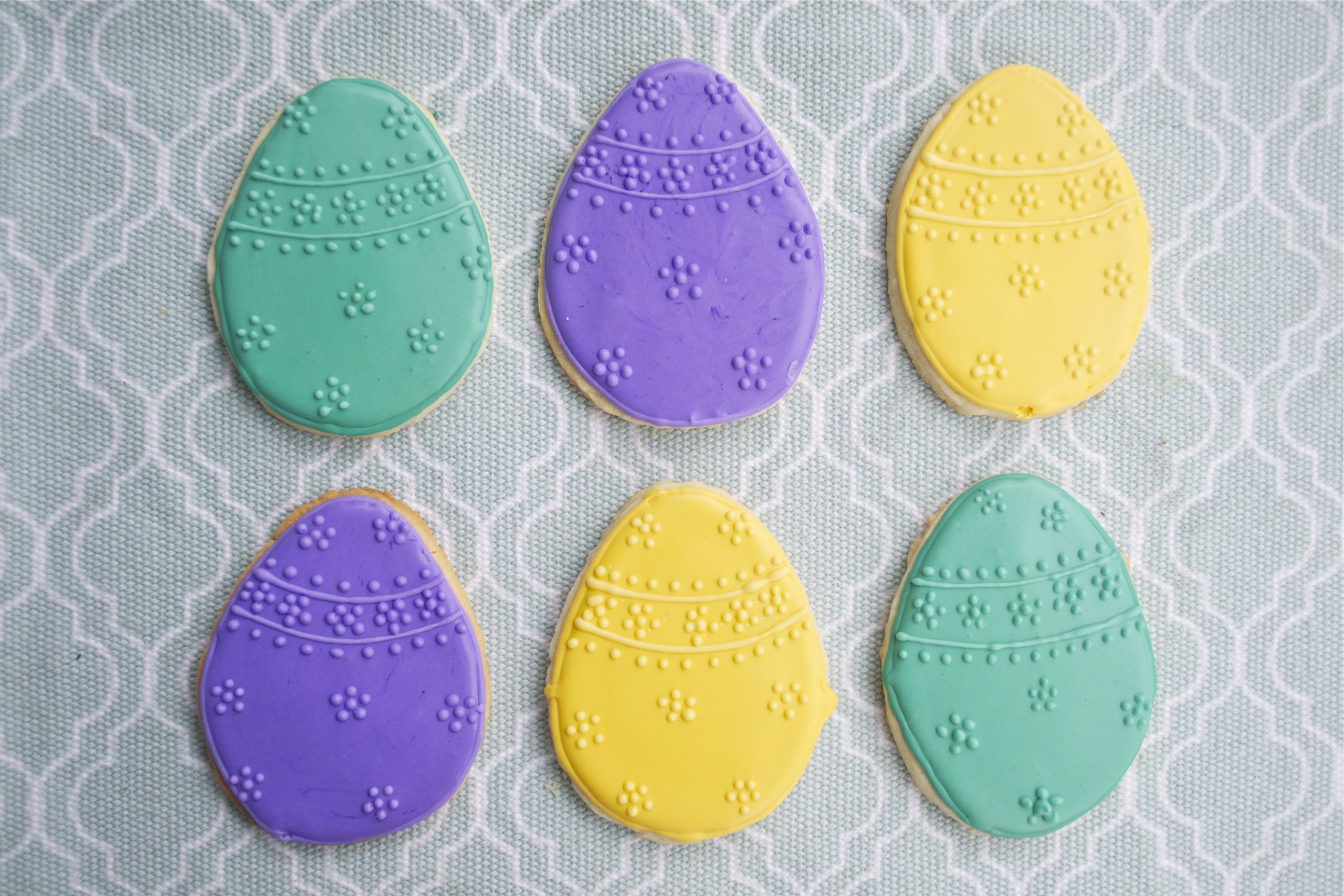 Gluten-Free Easter Egg Sugar Cookies