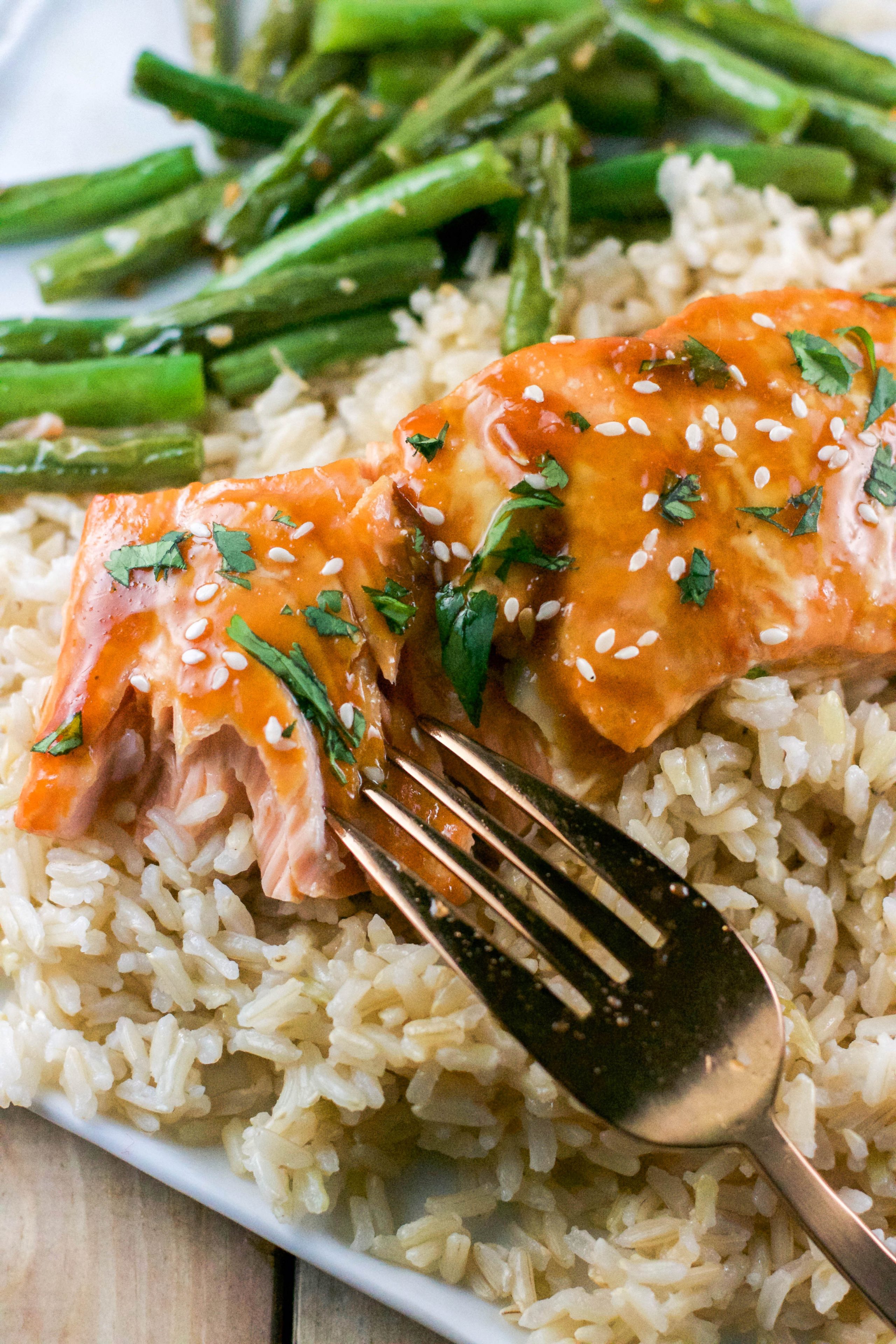 Gluten-Free Teriyaki Salmon