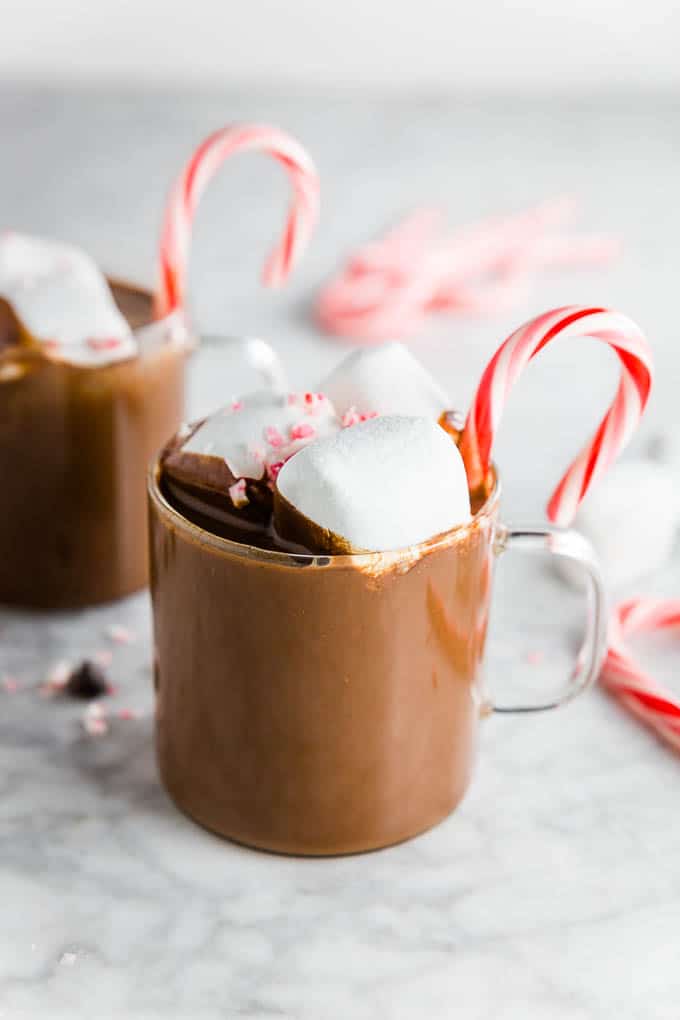 Peppermint Hot Chocolate