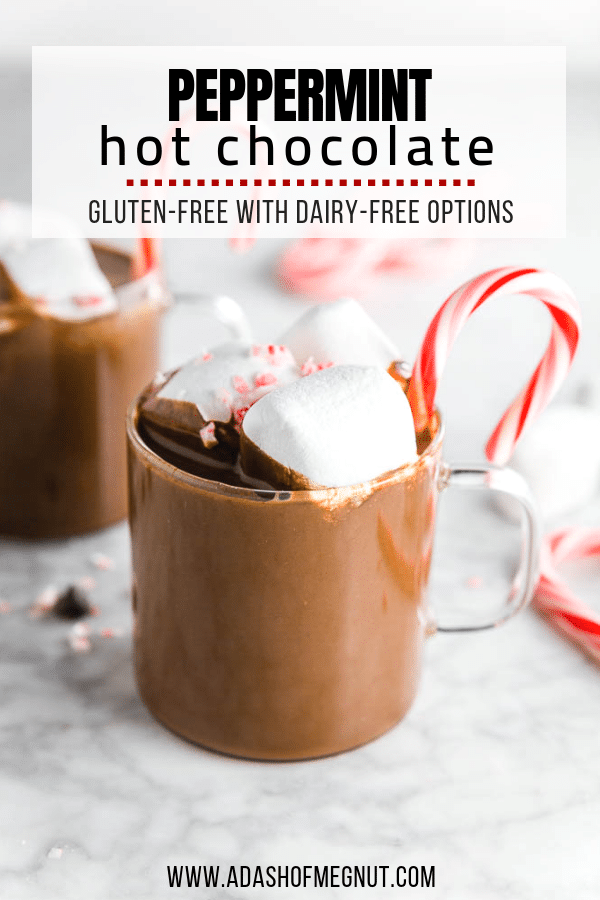 Peppermint Hot Chocolate - Zimeb - Gluten-Free with Dairy-Free and Vegan Options!