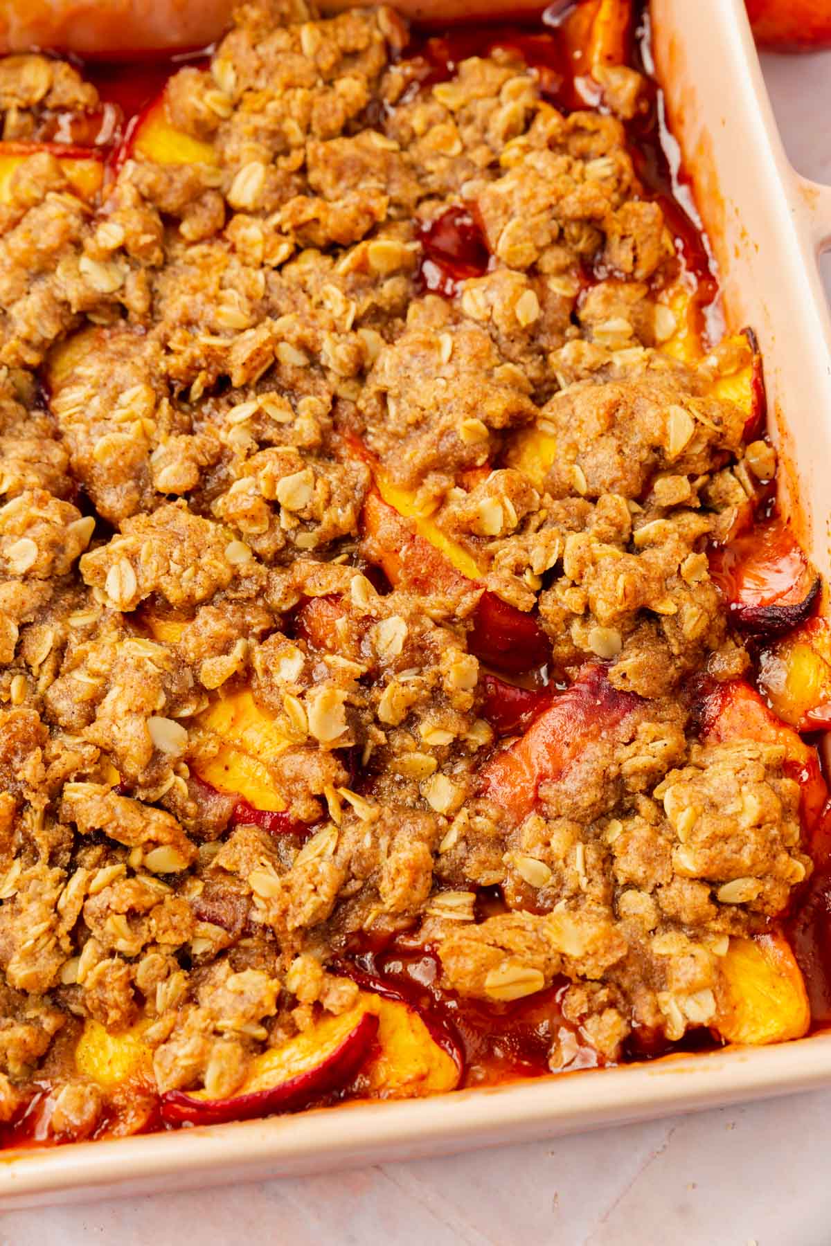 Gluten-Free Peach Crisp