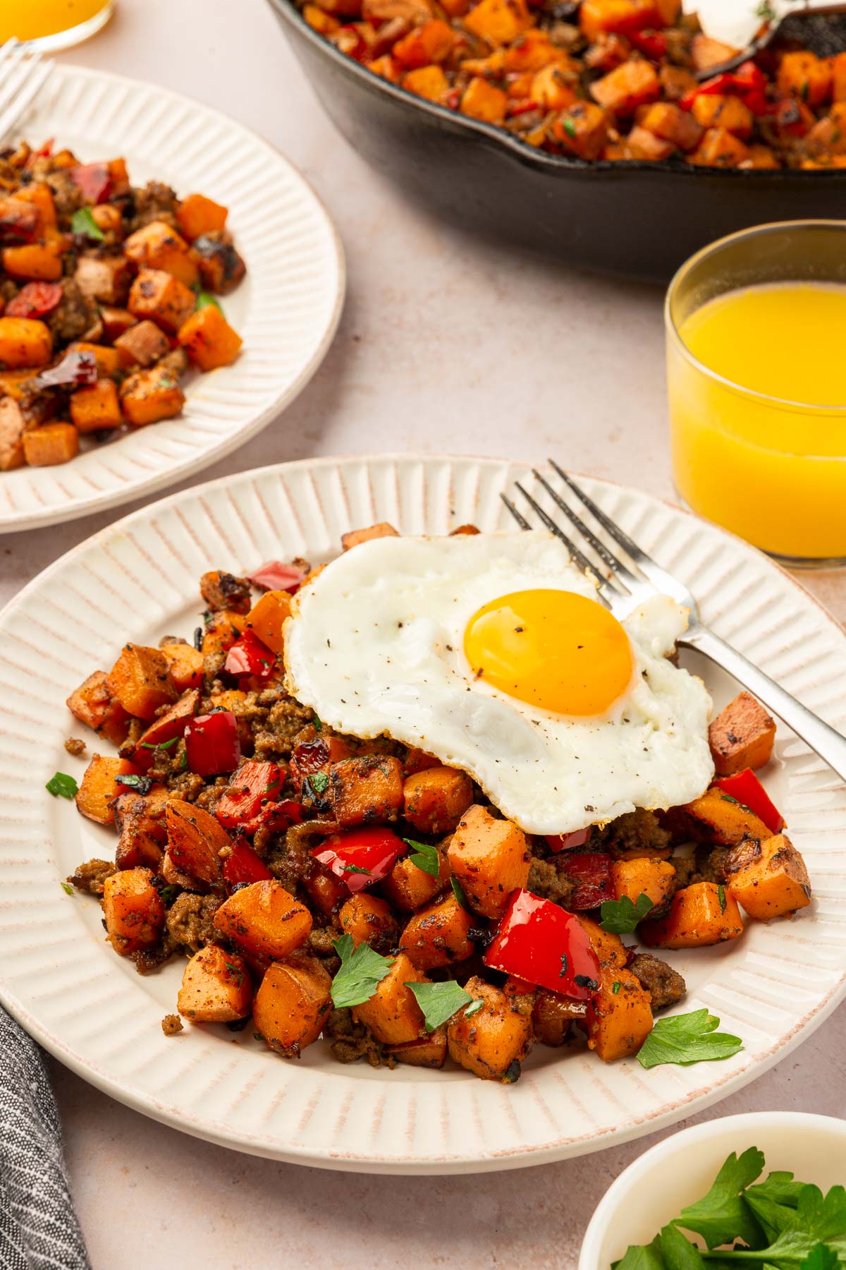 Sausage Sweet Potato Hash