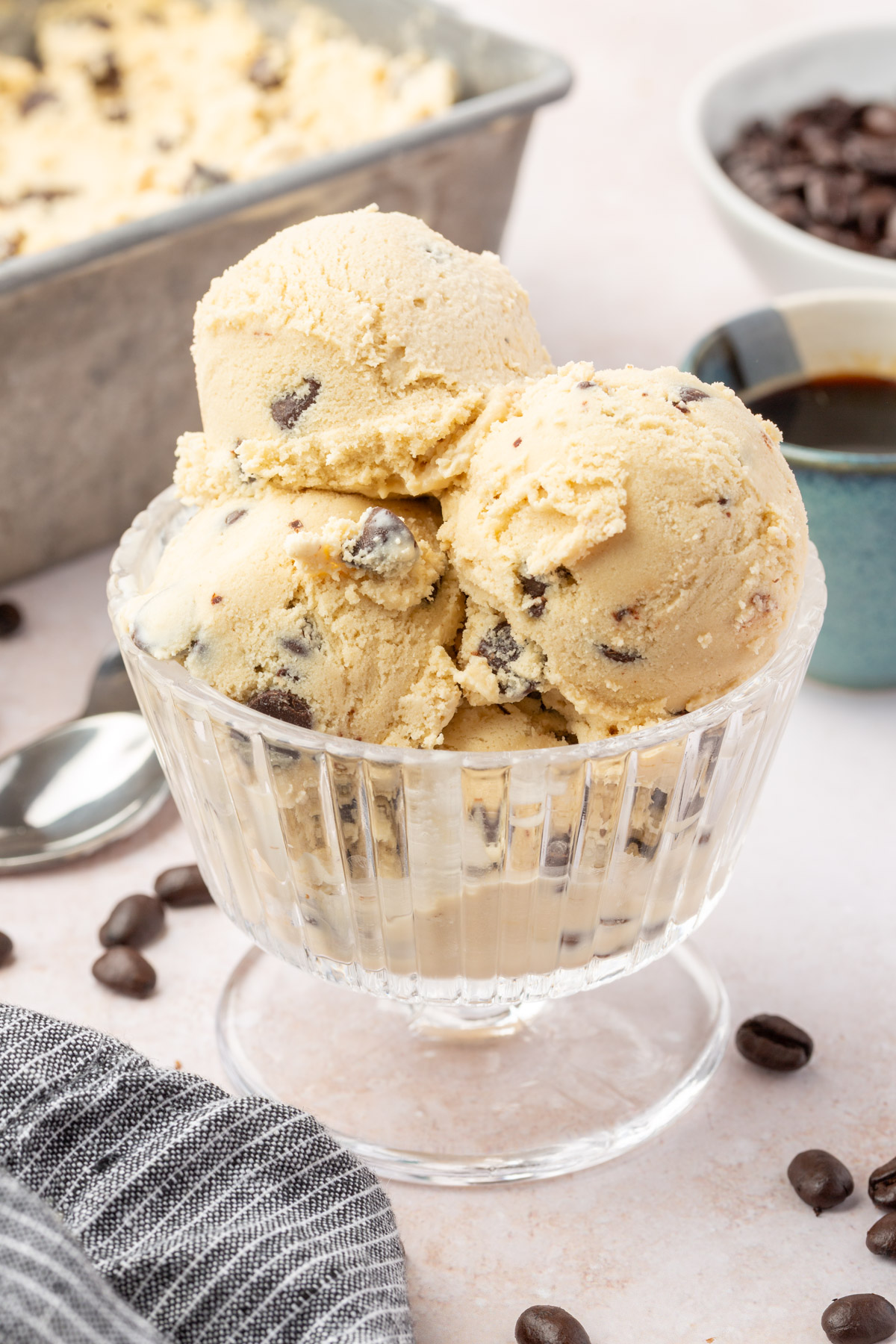 Coffee Chocolate Chip Ice Cream