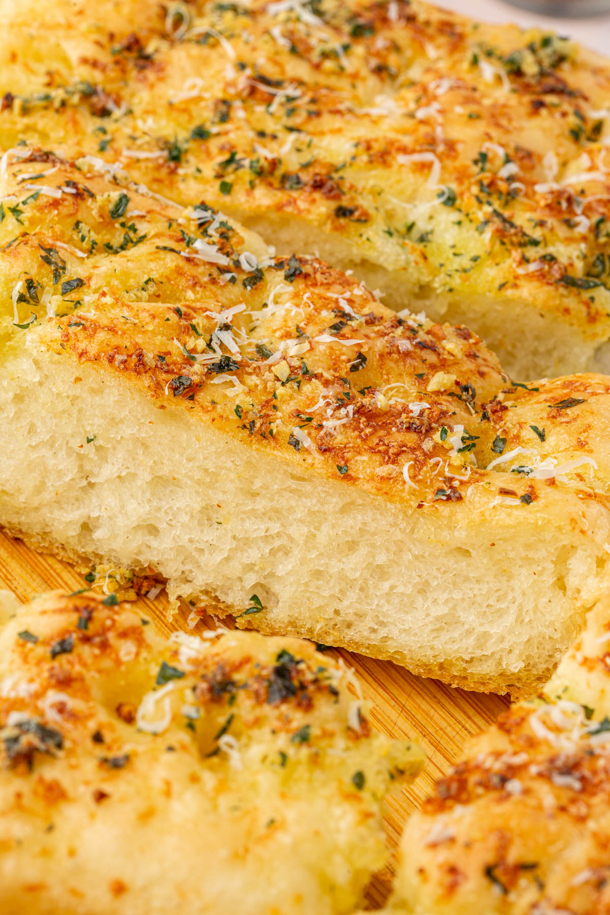 Gluten-Free Garlic Butter Focaccia