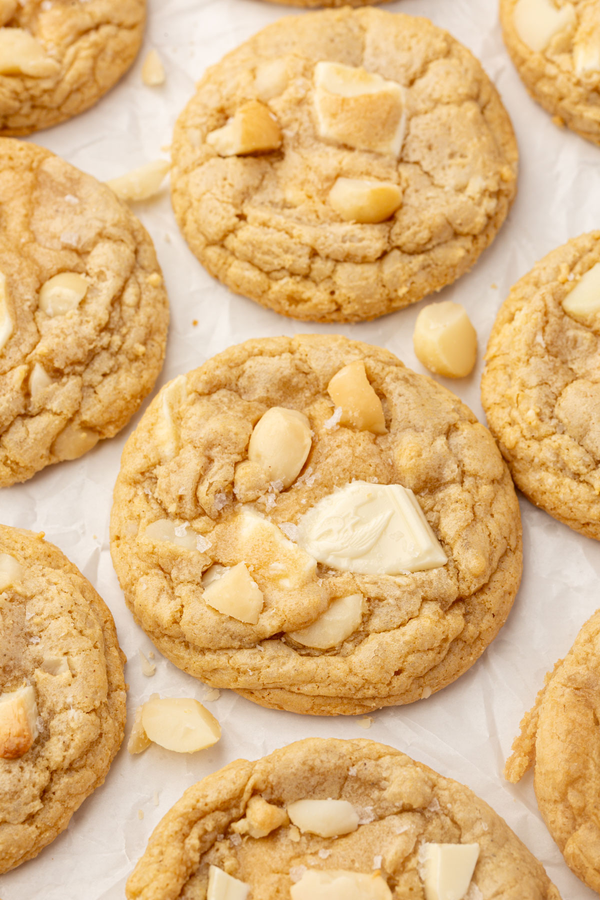 Gluten-Free White Chocolate Macadamia Nut Cookies