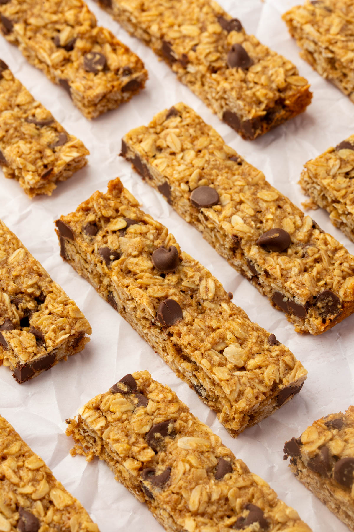 Gluten-Free Peanut Butter Chocolate Chip Granola Bars