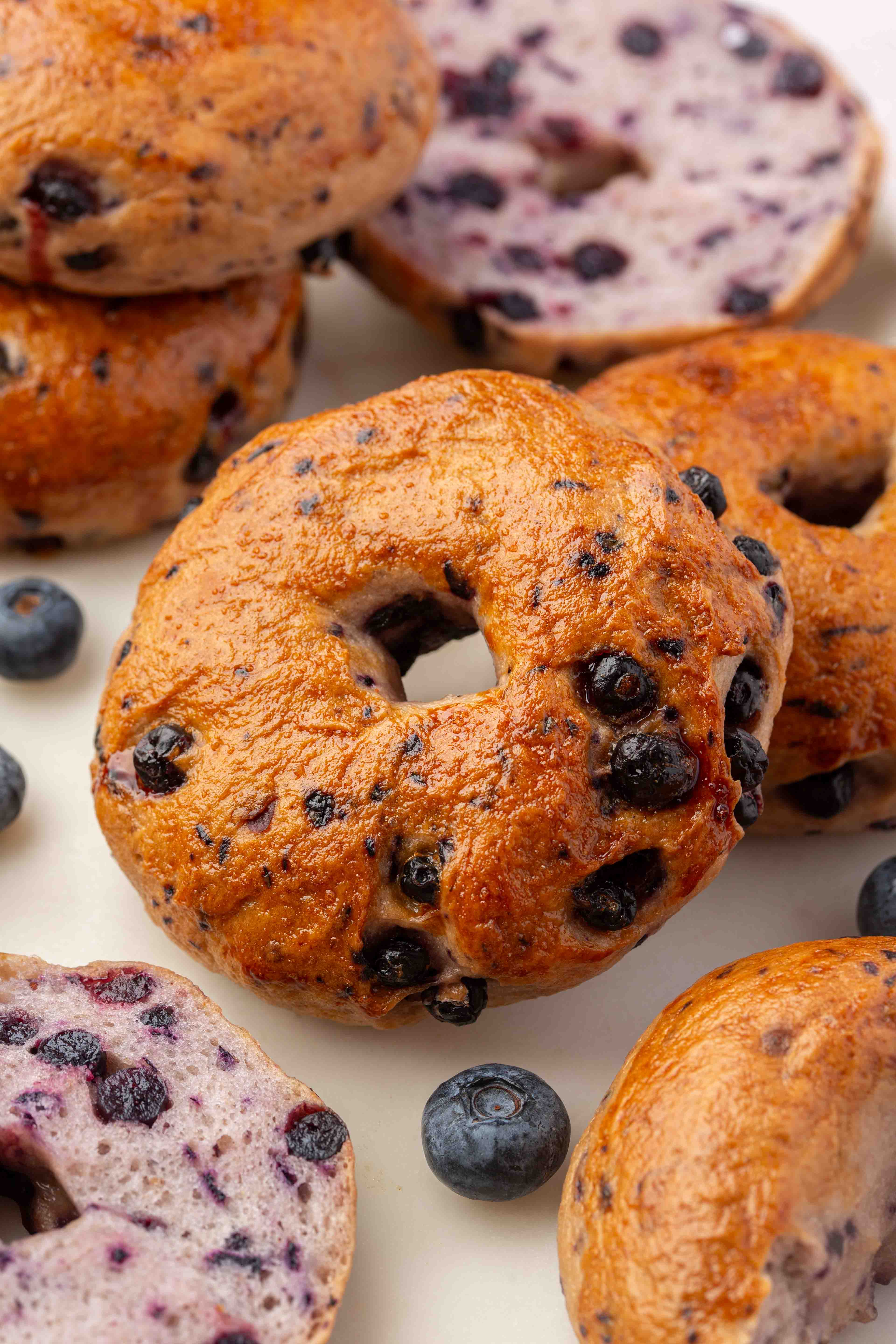 Gluten-Free Blueberry Bagels
