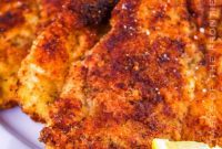 Parmesan-Herb Crusted Chicken Cutlets