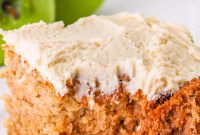 Spiced Applesauce Cake