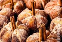 Warm Pumpkin Spice Donuts