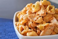 Creamy Vodka Chicken Tortellini
