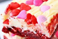 Cupid’s Crimson Velvet Brownies