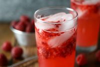 Zingy Raspberry Tom Collins