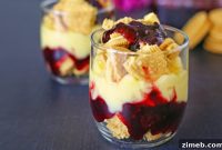 Zesty Berry Oreo Swirl Parfait