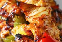 Sweet and Sticky Teriyaki Chicken Skewers