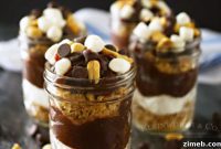 Indulgent Rocky Road Jars