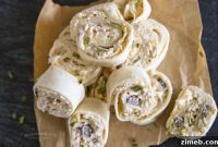 Zesty Creamy Chicken Verde Pinwheels