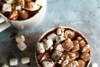 Decadent Slow Cooker Peanut Butter Cup Hot Chocolate