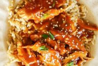 Sticky Instant Pot Honey Sesame Chicken