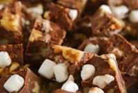 Decadent Rocky Road Fudge