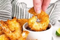 Crispy Air-Fried Coconut Shrimp