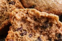 Moist Applesauce Muffins