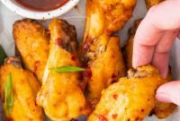 Sticky Thai Chili Wings