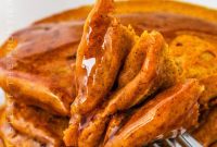 Fluffy Pumpkin Spice Pancakes