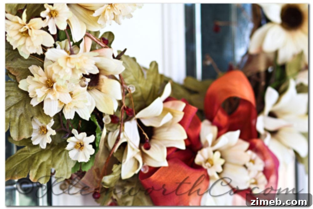 Faded Sunflower Wreath for Autumn Early Fall Wreath, Sunflower Wreath, Rustic Autumn Decor
