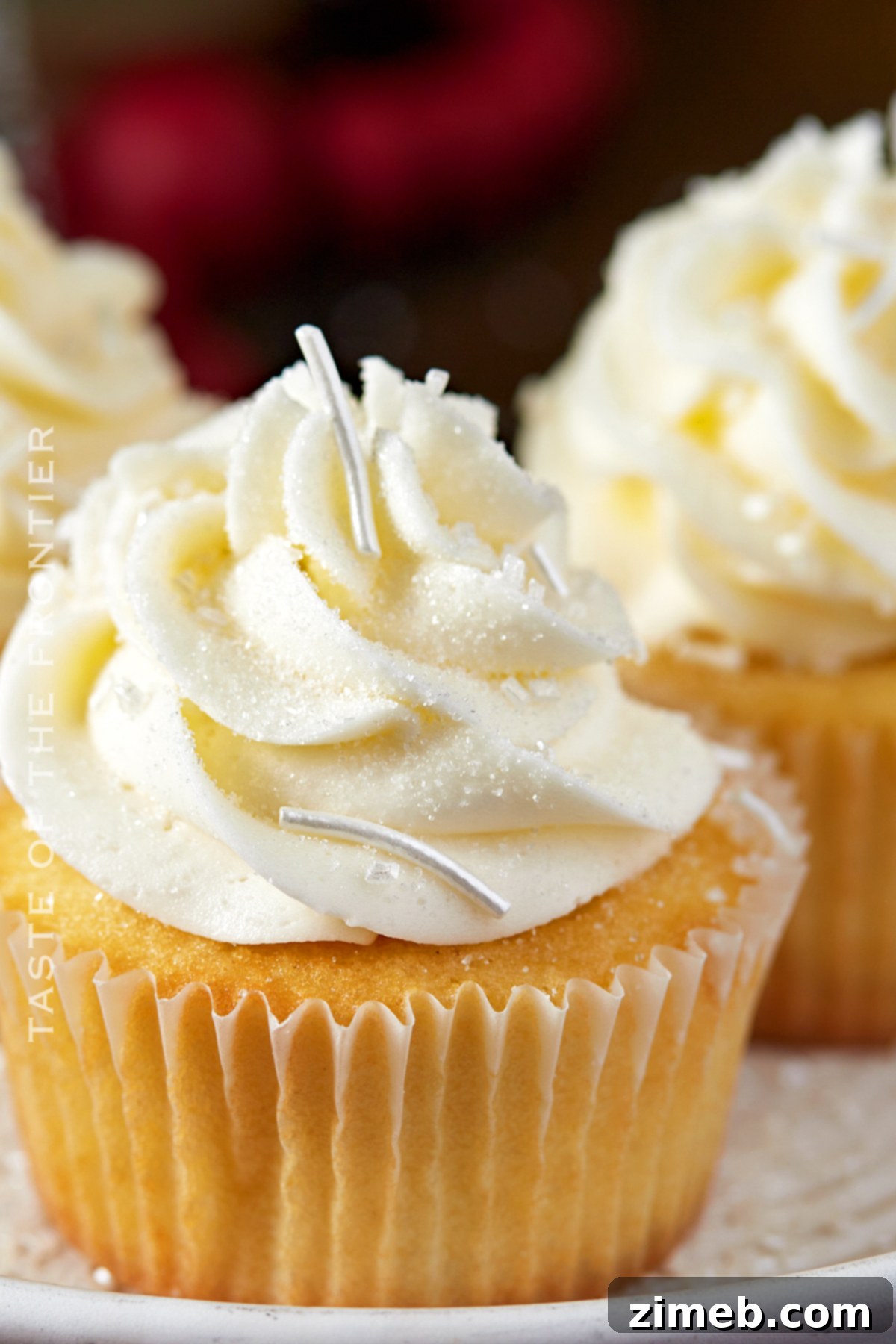 Bubbly Buttercream 7 Elegant New Year's Eve dessert featuring Champagne frosting