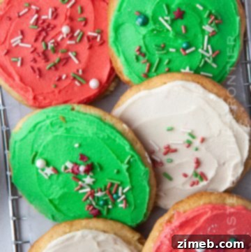 Frosted Christmas Cookies