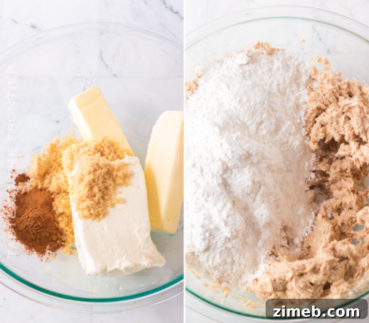 how to make snickerdoodle frosting