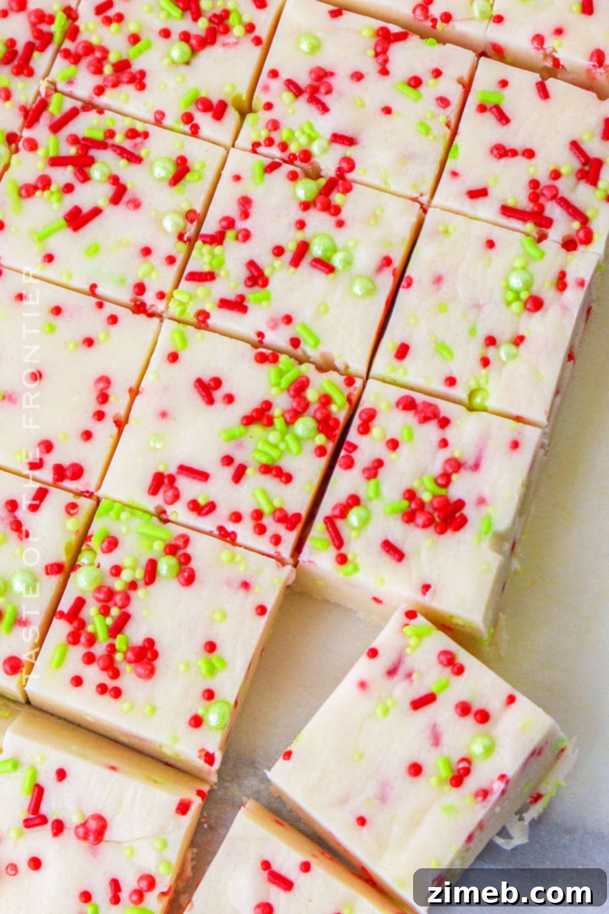 Decadent Christmas Cookie Fudge 14 easy fudge recipe for the holidays
