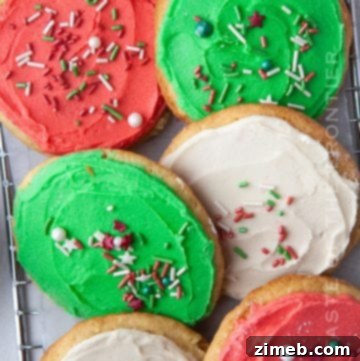 Frosted Christmas Cookies