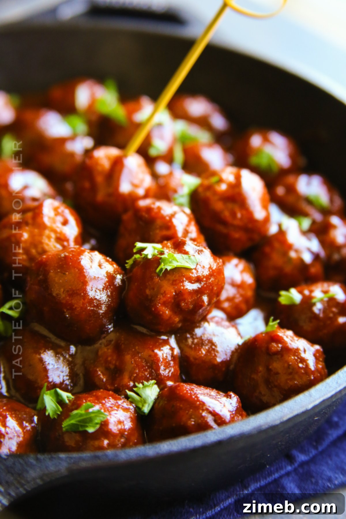 Slow-Smoked Meatball Magic 2 recipe for Smoked Meatballs
