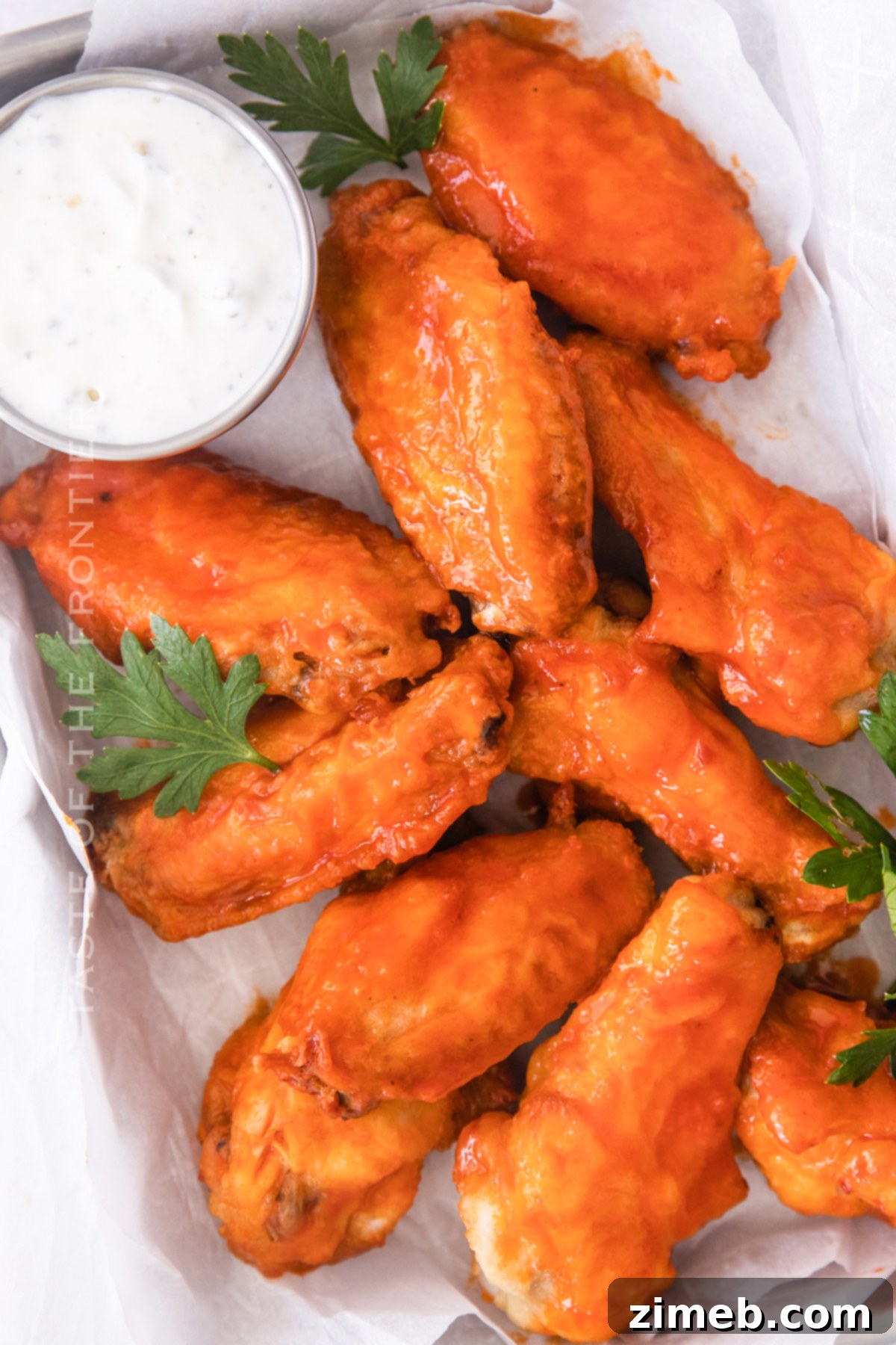 Sticky Honey-Glazed Chicken Wings 2 Crispy Air Fryer Honey Buffalo Chicken Wings, perfect for game day