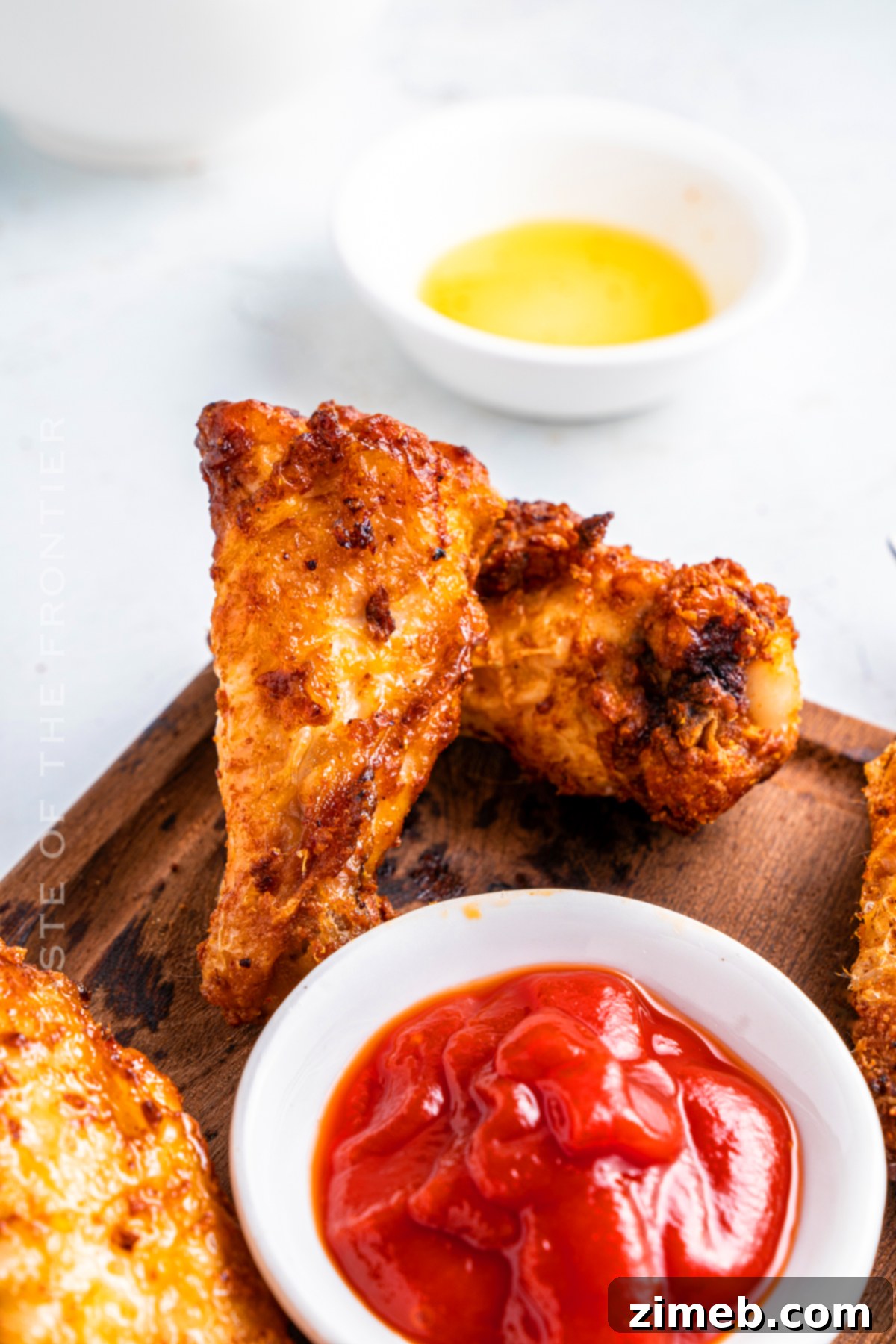 Crispy Air Fryer Chicken Wings 3 Air Fryer Appetizer for Parties and Snacks