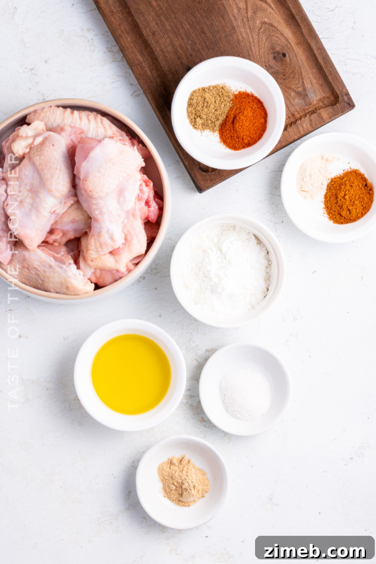 Crispy Air Fryer Chicken Wings 4 Ingredients for Easy Air Fryer Chicken Wings