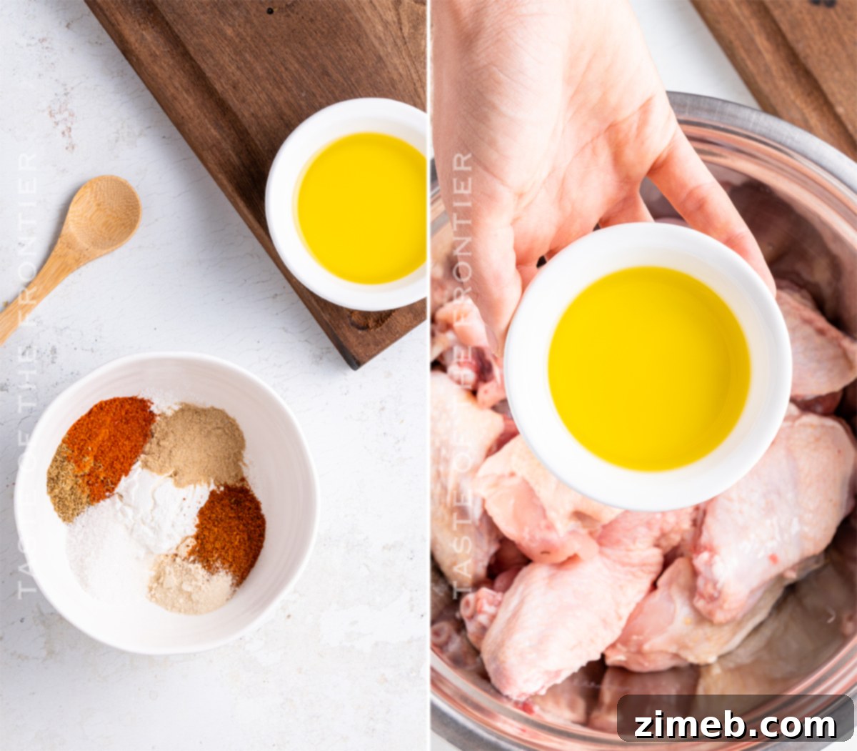 Crispy Air Fryer Chicken Wings 6 How to Season Air Fryer Chicken