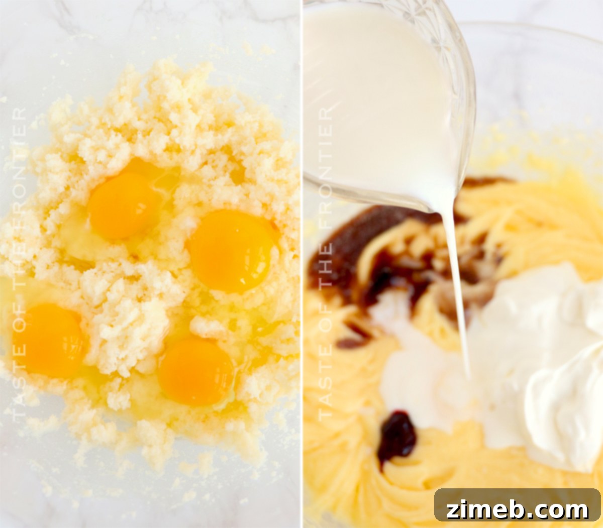 how to make cake batter