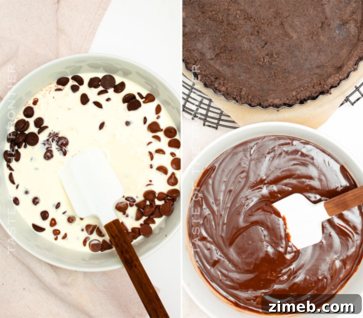 how to make chocolate ganache