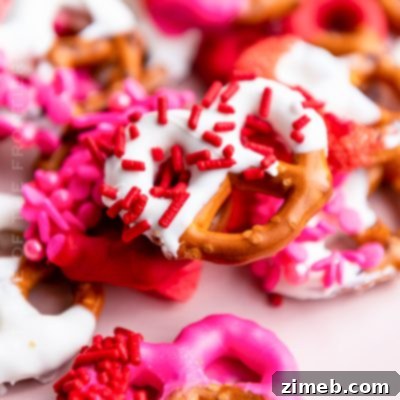 Valentine’s Day Pretzels