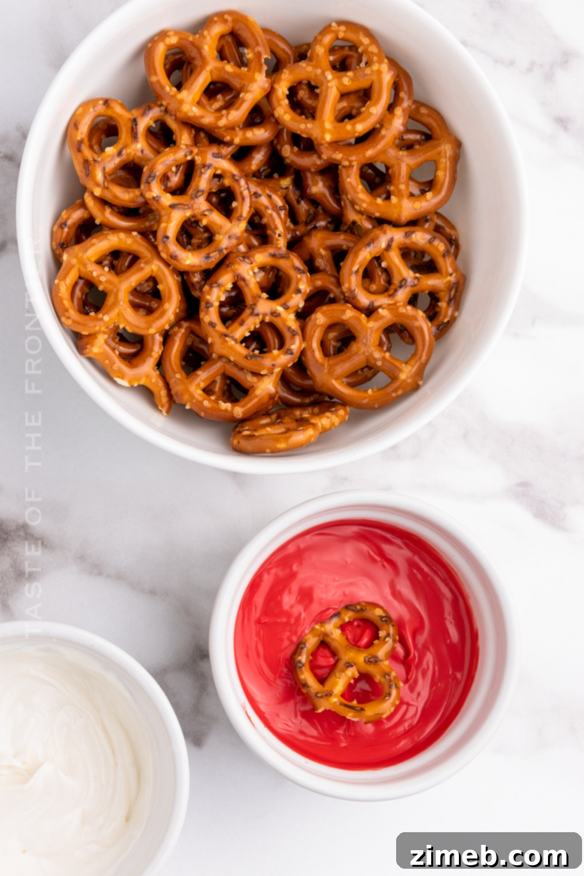 Sweetheart Pretzels 5 how to make Valentine’s Day Pretzels, step-by-step