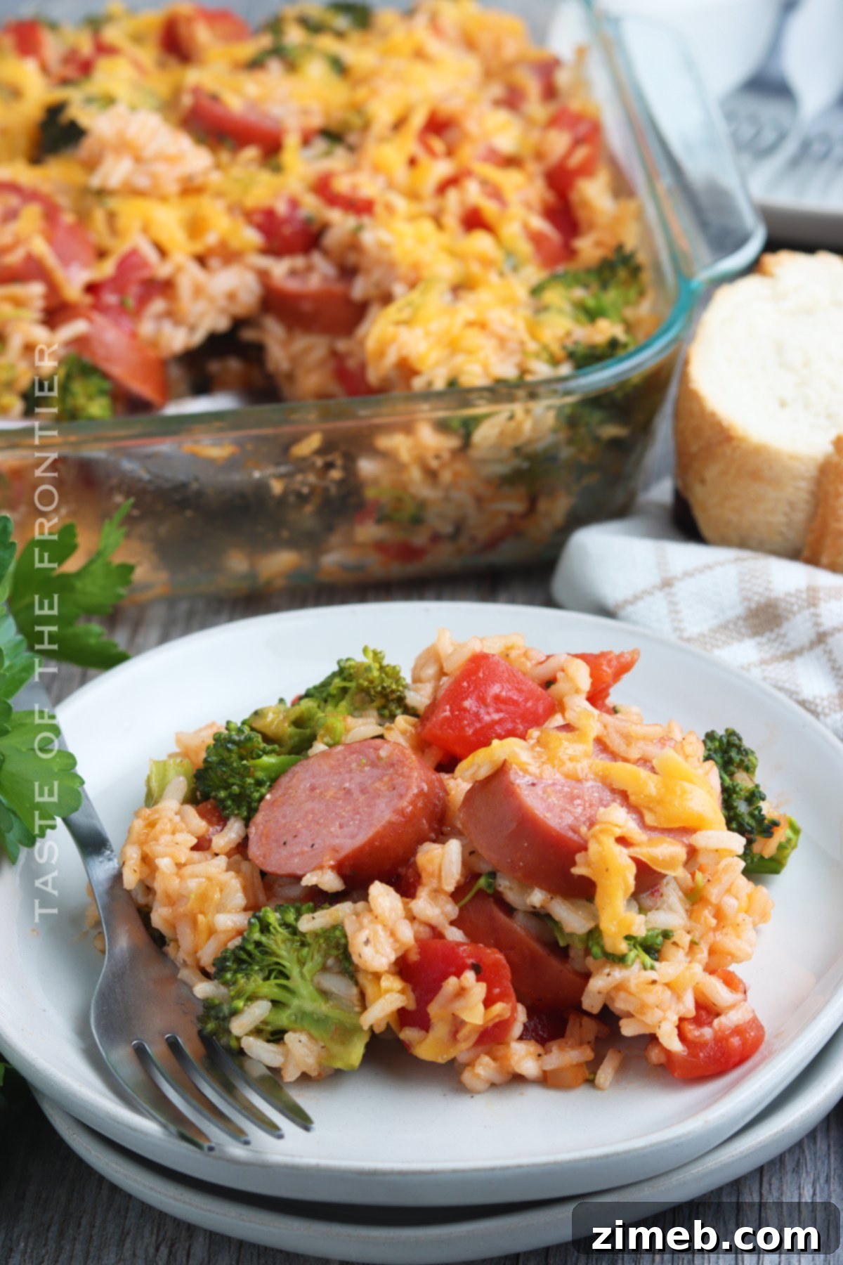 Hearty Sausage and Rice Bake 15 Quick and easy 30 minute meal