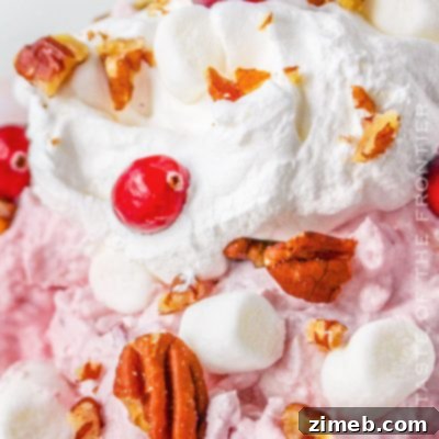 easy no-bake cranberry salad