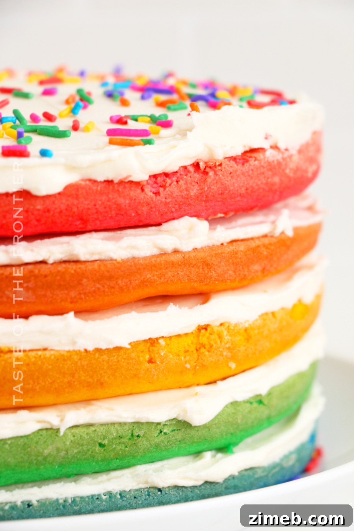 Rainbow Cake 2 recipe for Rainbow Cake