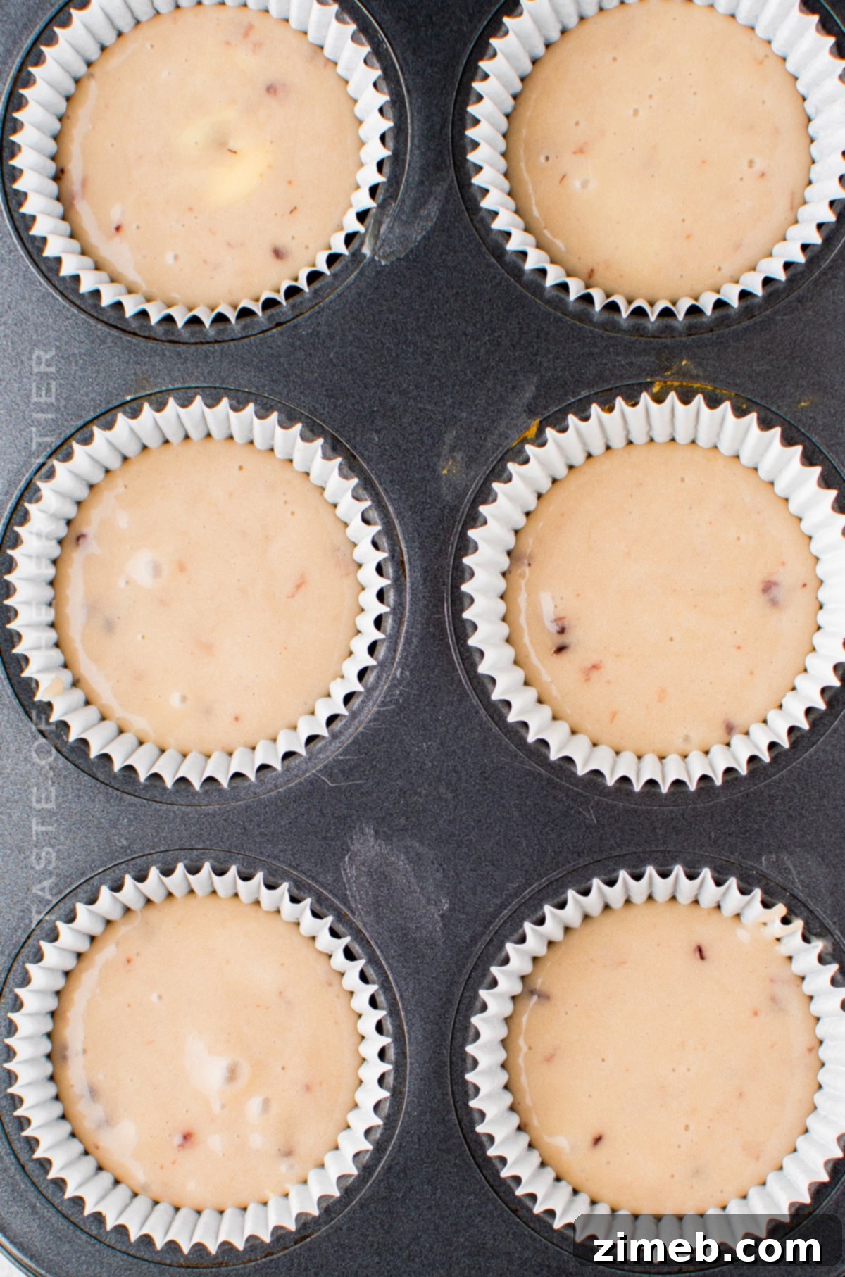 before baking